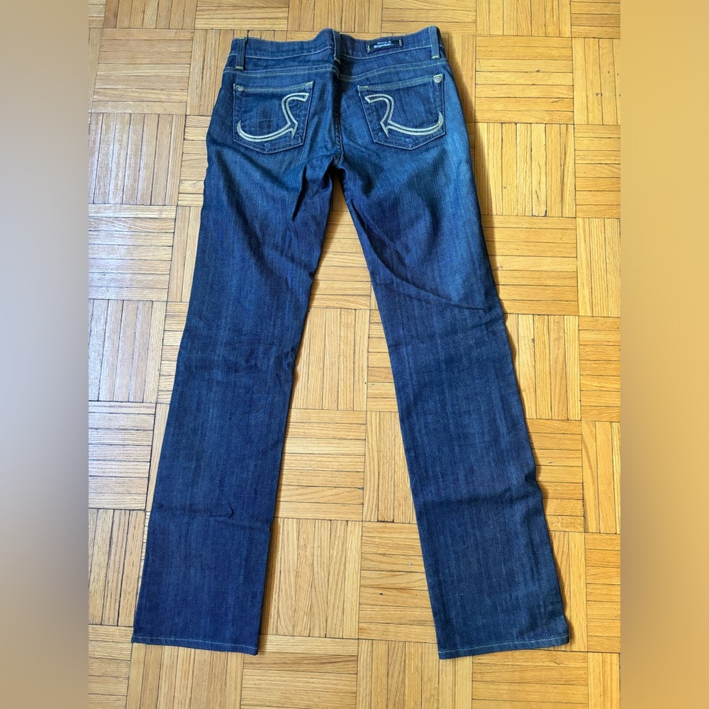 Women’s Rock and Republic Costello Blue Jeans Straight Cut Size 25